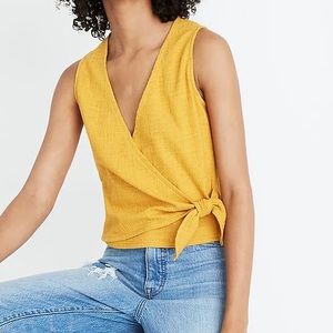 NWT Madewell Wrap-Tie Tank Top Size XXS